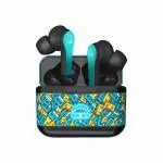 Ekko Earbeats T08 in-Ear Truly Wireless Earbuds with 40H Playtime,10MM Driver, ENC Call Noise Cancellation, Touch Control TWS, with Mic, Massive Bass, IPX4 Water Resistance (T08,Green)