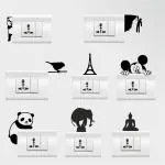 Rawpockets Cute Switchboard Stickers