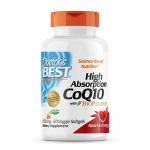 Doctor's Best High Absorption CoQ10 with BioPerine, 200 mg, 60 Veggie Softgels