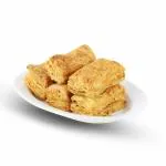 Ghotaram Baker's Classic Bombay Plain Khari Puff/Flaky Puff Pastry Plain Batti, Teatime Snack|Mouth-Watering Khari Puff Plain Snack|Biscuits/Cookies/Namkeen/Chai-Coffee Snack-850g(850g*1Pac)