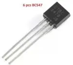 ARY&ASY 6 Pcs BC547 NPN Transistor