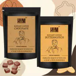 HUM Chocolate and Butterscotch Instant Coffee |100g | Pack of 2