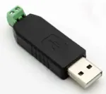 Tech Gear USB TO RS485 CONVERTER ADAPTER USB Adapter (Black)