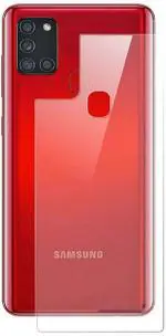 ISHANGEL Back Screen Guard for samsung galaxy a31 Gorilla Hammer Proof, flexible fiber unbreakable Screen Protector, [Not a Tempered Glass] (Pack of 1)