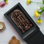 Webelkart Antique Lord Ayodhya Ram Idol Murti Showpiece | Ram ji ki Murti Lalla Statue in Ayodhya Mandir for Home and Office Decor