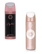 Armaf Signature True & Vanity Femme Body Spray for Men & Women (Each, 200ml) Combo of 2