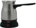 KROYWEN Stainless Steel Electric Kettle With Handle | Hot Water Tea Coffee Maker | Electric Kettle | 600 ML , Silver