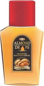 HIM RATNA OIL Natural Almond Hair Oil 600 ml (300ml x 2)