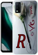 PAEDICON Back Cover for Vivo Y3s (Red, Grey, Grip Case, Silicon) SOFT-VIVOY3S-SSR1743