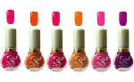 OUR Beauty Multicolor Extra Shine Long Wear Durable Nail Polish Ks43, 36 ml (Pack Of 6)