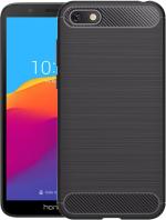 KWINE CASE Honor 7S Black Rubber Back Cover