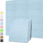 Sky Walls Blue Polyethylene Foam Polyethylene Foam Self Adhesive Wallpaper, 77 x 70 Cm