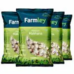 Farmley Premium Makhana 1 kg (Pack of 4, Each- 250g | Phool Makhana | Lotus Seeds (Makhana)