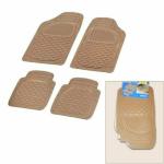 Bigzoom Standart (Packy Poda) Car Floor Mats Set Of 5 Beige-For Fiesta Classic