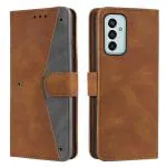 Autofocus Faux Leather Back Case Flip Cover for Samsung Galaxy A14 5G, Samsung A14 5G with ID Card Slot | Foldable Stand | 2 Card Slot | 1 Cash Slot | Magnetic Closure - Executive Brown, 21634
