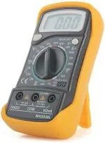 SPARK Instrument Republic MAS830L Electric Testing Digital Multimeter (Black and Yellow)
