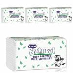 ROYAL NATURAL FRESH FOREVER MULTI FOLD TISSUE PAPER TOWEL ,125SHEETS X PER PKT( 4PACK) , M FOLD , N FOLD, Z FOLD TISSUE PAPER TOWEL
