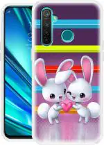 Fashionury Back Cover for Realme Narzo 10, Realme 5, Realme 5i, Realme 5s (Multicolor, Grip Case, Silicon, Pack of: 1)