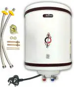 ACTIVA Storage 15 LTR. 5 Stars 2 KVA Geyser with Special Anti Rust Coating Metal Body, HD ISI Element Hotline/Crystal Ivory with Free Installation Kit and adjustable outer thermostat 2 Years warranty