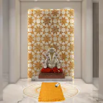 Jaipur Woollen Handicraft Soft Wool Handmade Pooja Aasan Prayer Mat Yellow