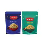Aakash Namkeen - Ratlami Sev & Ujjaini Sev 900g each (Pack of 2)