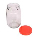 Pure Source India Clear Glass Cookie Jars 2 Kilograms