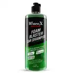 WaveX Foam Wash Car Shampoo Concentrate 1Ltr pH Neutral, Extreme Suds Snow White Foam, Highly Effective on Dust and Grime