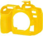 IJJA D7500 Camera silicon protective rubber body cover for Nikon D7500 Camera Camera Bag (Yellow)