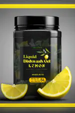 BLISS & BLUSH dish wash gel powder 500 gm Can Make Oil stains & Burnt Residues 5000 ml dish wash gel