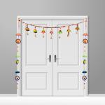 Aawiclo NAVYA Creation Decorative Bandrawal Toran Door Hanging Home Decoration for Main Door