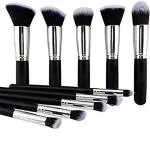 AVTY Makeup Brushes Set Tool Pro Foundation Eyeliner Eyeshadow 10Pcs (Pack of 10)