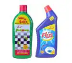 MARBOCARE Tile Cleaner | Removes Hardwater Flus Twin Combo Toilet And Floor Now Extra 400Ml Pleasant Lime (2 X 700 Ml)