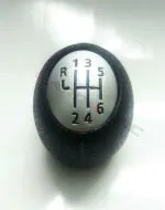 Caromatic Gear Lever Knob Compatible Renault Scenic Vauxhall Megane Duster 6 Speed Gear Knob - New Duster 4X4