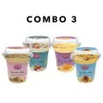 Travel Pack Matho Combo :-Panchratna Matho + American Treat Matho + Alphonso Mango Matho + Kesar Rajbhog Matho [250g each]