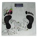 Sahyog Wellness Digital Weighing Scale with Glass Body Capacity of 180 KG with Battery - White Color
