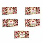 HEM Roseline Dhoop Sticks 50 g Each (Pack of 5)