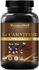 Naturewell L Carnitine L Tartrate, 60 Capsules