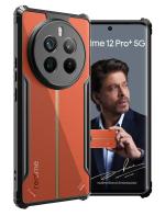 HUPSHY Back Cover for realme 12 Pro Plus 5G (Black, Shock Proof)