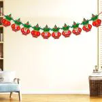 Zyozique Shubh Annaprasanam Bunting Banner | Annaprashan Decoration Item | Rice Ceremony Decoration Banner | Shubh Annaprashan Hindi Font Banner