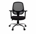 TRUST FURNITURE Ergonomic MESH Chair (1 Year Warranty (MESHX Metal, Black)-A10