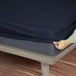 Sassoon Laika Single Size Bed Waterproof Mattress Protector 36x75 inch (3x6.25 Feet) Pack of 1, Blue