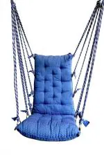 NAVRANGI Lightweight Blue Hammock Swing 50 x 50 cm