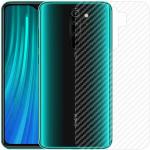 Kite Digital Redmi Note 8 Pro Back Screen Protective Film Carbon Fiber Skin Transparent Screen Guard Sticker (Pack of 3)