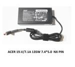 SOLUTIONS-365 LAPTOP ADAPTER CHARGER FOR ACER 19.5V/7.1A 135W NX PIN 7.4*5.0
