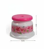 10 pcs Bathroom Accessories Set Plastic Bath Set Bathroom Bucket, Mug, Stool, Soap Case, Tub and Dustbin 10 Piece Combo Set for Home, Kitchen & Bathroom