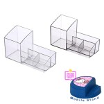 Khyati pen stand (pack of 2) Card/Pen/Pencil/Mobile Phone Stand Office Supplies Holder Desktop Remote