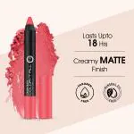 Colors Queen Color It All Non-Transfer Lip Crayon Lipstick| Long Lasting Crayon Lipstick with Creamy Matte Finish| Smudge Proof & Kiss Proof Lip Crayon for Women (Pink Up, 3.5 gram) Lipstick