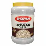Bhojyam Jowar Atta - 800 Gms | White Millet Atta | 100% Natural & Gluten Free pack of 2