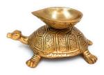 ARTVARKO Handmade Decorative Tortoise Diya - 6.75 inch