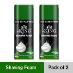 VETONI SHAVING FOAM SENSITIVE(Green) SKIN TYPE FOR MEN(Pack of 2) 100ml each |800ml|
